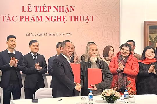 Bảo tàng Mỹ thuật Việt Nam tiếp nhận gần 1.000 tác phẩm nghệ thuật