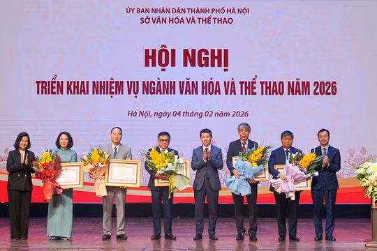 Ngành Văn hóa - Thể thao Hà Nội xác định 10 nhiệm vụ trọng tâm năm 2026