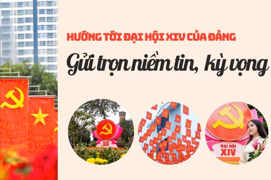 Đại hội XIV của Đảng: Gửi trọn niềm tin, kỳ vọng!
