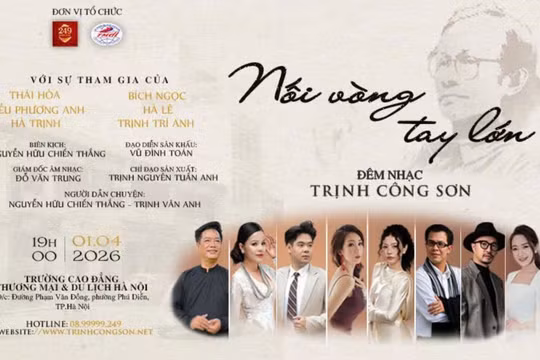 'Nối vòng tay lớn': Điểm hẹn âm nhạc Trịnh Công Sơn