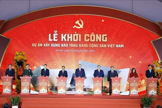 Tổng Bí thư Tô Lâm dự Lễ khởi công dự án xây dựng Bảo tàng Đảng Cộng sản Việt Nam