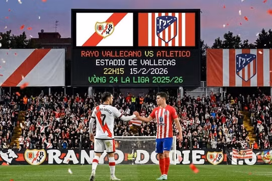 Rayo Vallecano vs Atletico (22h15, 15/2): Link xem trực tiếp, nhận định dự đoán