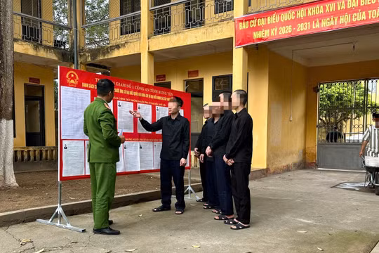 Đảm bảo quyền bầu cử của những người bị tạm giữ, tạm giam