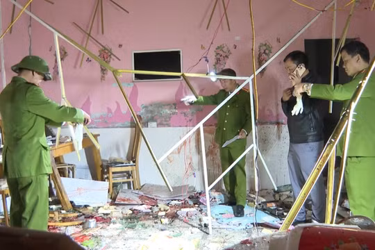 Phát hiện nghi phạm ném mìn vào nhà dân ở Thanh Hóa làm 10 người bị thương