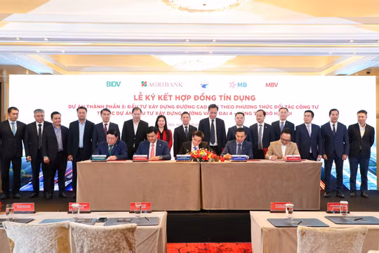 Agribank làm đầu mối thu xếp khoản tín dụng 25.453 tỷ đồng cho Dự án đầu tư xây dựng đường Vành đai 4 - Vùng Thủ đô Hà Nội
