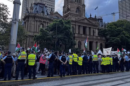 Biểu tình và đụng độ ở Sydney trong chuyến thăm của Tổng thống Israel