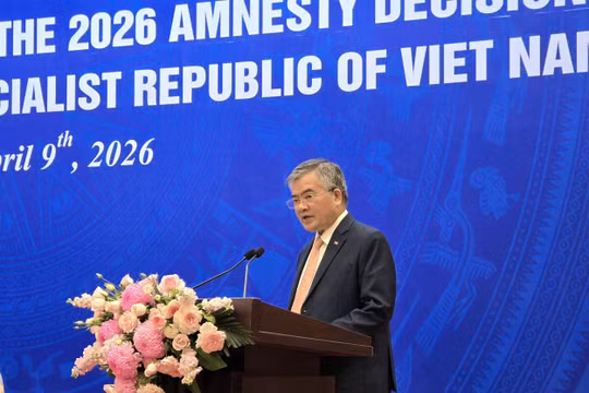 Công bố quyết định về đặc xá năm 2026