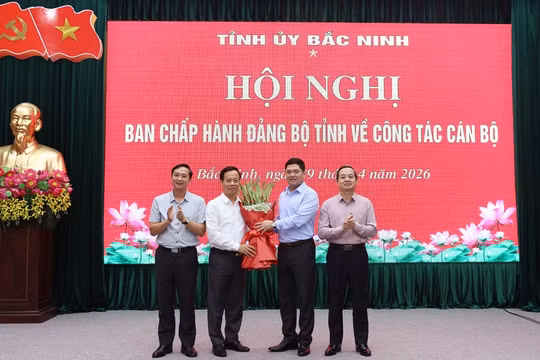Bắc Ninh bầu bổ sung Chủ nhiệm Ủy ban Kiểm tra Tỉnh ủy và Ủy viên Ban Thường vụ
