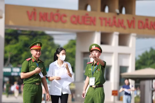 Kỳ thi tuyển sinh vào các trường Công an năm 2026 diễn ra ngày 20-21/6