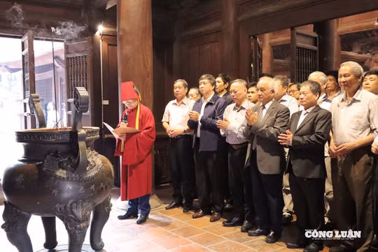 Lễ kỷ niệm ‘680 năm ngày mất của Trạng nguyên Mạc Đĩnh Chi’
