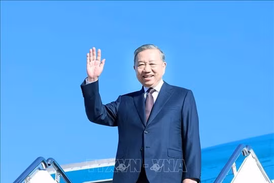 Tổng Bí thư Tô Lâm kết thúc chuyến tham dự Cuộc họp Khai mạc Hội đồng Hòa bình về Gaza