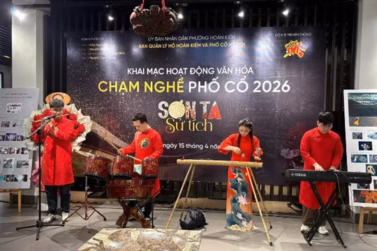 Nhiều hoạt động văn hóa, nghệ thuật tại khu phố cổ Hà Nội dịp 30/4 và 1/5