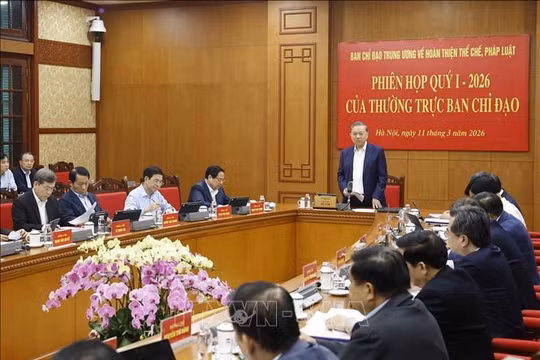 Tổng Bí thư Tô Lâm: Đảm bảo pháp luật thực sự đi vào cuộc sống