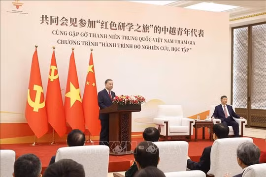 Phát biểu của Tổng Bí thư, Chủ tịch nước Tô Lâm tại Gặp gỡ hữu nghị thế hệ trẻ Việt Nam - Trung Quốc