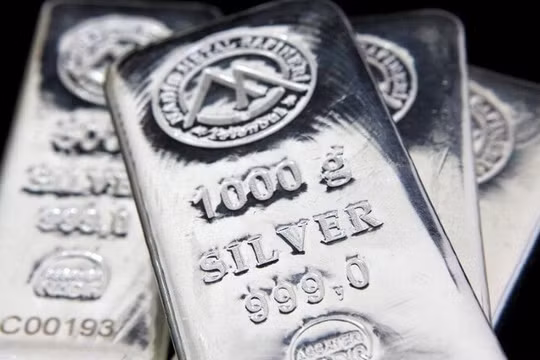 Giá bạc hôm nay 1/1: Giảm mạnh xuống 72,83 USD/ounce, rủi ro điều chỉnh kỹ thuật