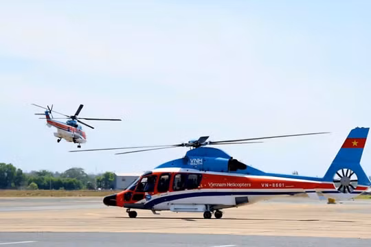 Tour du lịch trực thăng ngắm TP HCM vận hành trở lại