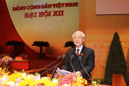 Đại hội Đảng lần thứ XII: Tăng cường xây dựng, chỉnh đốn Đảng, đẩy mạnh đổi mới