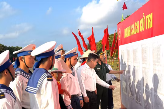 Đặc khu Trường Sa hoàn tất công tác chuẩn bị cho ngày bầu cử 15/3