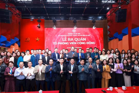 Cơ quan Báo và Phát thanh, Truyền hình Hà Nội ra mắt Tổ phóng viên cộng đồng
