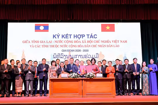 Gia Lai ký kết hợp tác với 4 tỉnh Nam Lào, thúc đẩy phát triển toàn diện