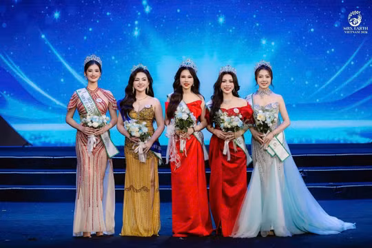 Nguyễn Khuê Thu đăng quang Mrs Earth Vietnam 2026