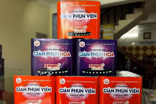 Doanh nghiệp thuộc Bộ Công an được phép nghiên cứu, sản xuất pháo hoa nổ