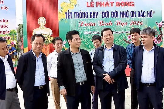 Ninh Bình tổ chức Lễ phát động Tết trồng cây Xuân Bính Ngọ 2026 tại 3 điểm