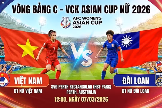 Việt Nam vs Đài Loan (12h, 7/3): Link xem trực tiếp, nhận định dự đoán