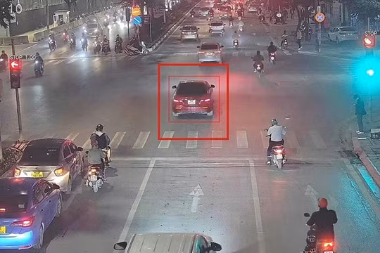 Hà Nội: 674 phương tiện bị phạt nguội qua camera AI trong 4 ngày nghỉ Tết Dương lịch