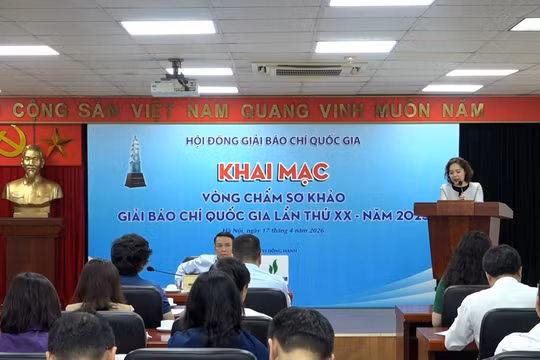 Khai mạc vòng chấm sơ khảo Giải Báo chí Quốc gia lần thứ XX
