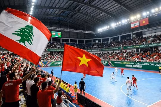 Link xem trực tiếp Lebanon vs Việt Nam (13h00 29/1) VCK Futsal Châu Á 2026