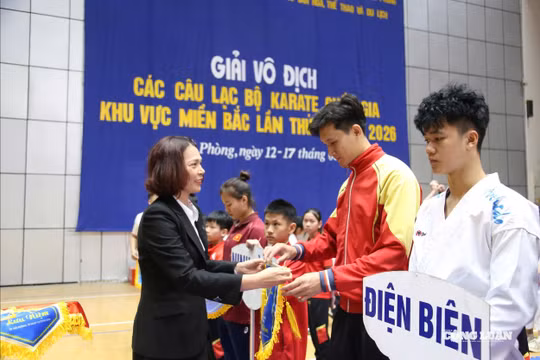 Khai mạc Giải vô địch Karate các câu lạc bộ miền Bắc