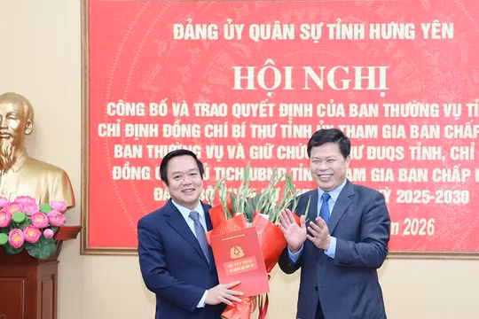 Ông Phạm Quang Ngọc giữ chức Bí thư Đảng ủy Quân sự tỉnh Hưng Yên nhiệm kỳ 2025 - 2030