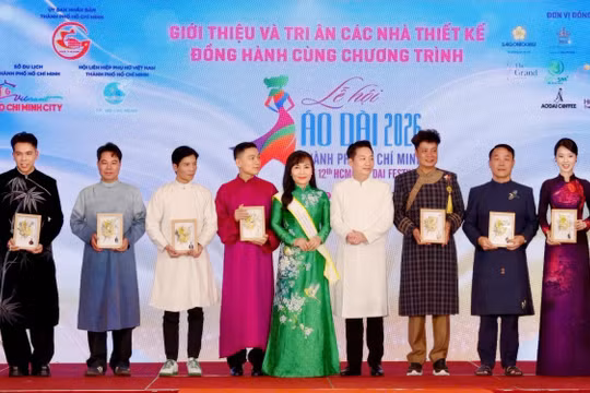Lễ hội Áo dài TP HCM 2026 tôn vinh di sản, lan tỏa khát vọng