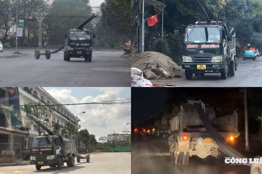Thanh Hóa: Xuất hiện tình trạng "xe kéo pháo” tung hoành trên phố