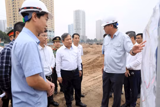 Chủ tịch Hà Nội: 'Tiến độ chống ngập là mệnh lệnh'