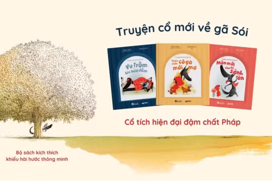 Giới thiệu bộ sách tranh Pháp kích thích tư duy hài hước cho trẻ nhỏ