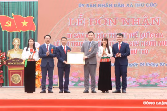 Phú Thọ: Lễ hội Tết Doi của người Mường chính thức trở thành Di sản văn hóa phi vật thể quốc gia