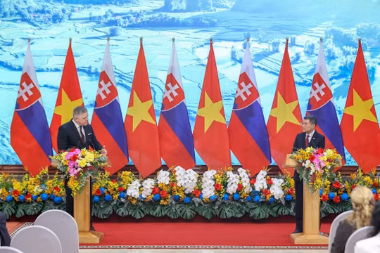 Tuyên bố chung về thiết lập quan hệ đối tác chiến lược giữa Việt Nam và Slovakia