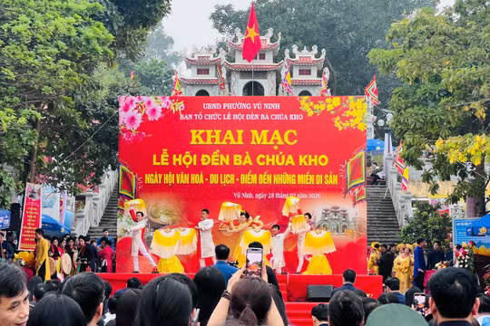 Khai mạc Lễ hội Đền Bà Chúa Kho: Ngày hội Văn hóa - Du lịch - Điểm đến những miền di sản năm 2026