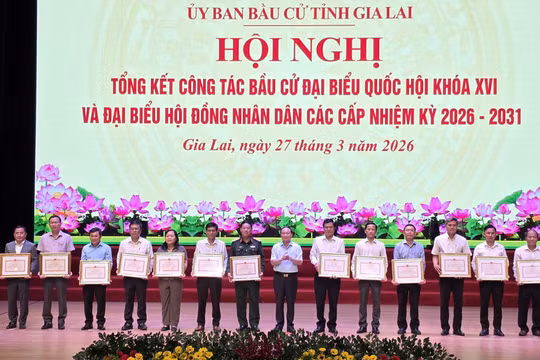Gia Lai: Dấu ấn niềm tin qua kỳ bầu cử đạt gần 100% cử tri đi bỏ phiếu