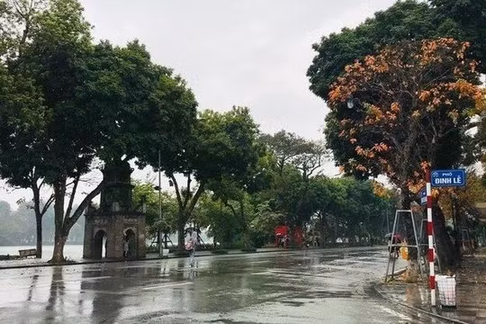 Dự báo thời tiết ngày 15/3: Hà Nội nhiều mây, đêm có mưa nhỏ