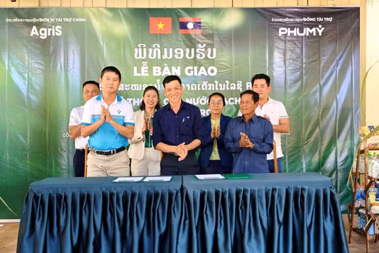 Phú Mỹ đồng hành phát triển nông nghiệp bền vững tại Lào