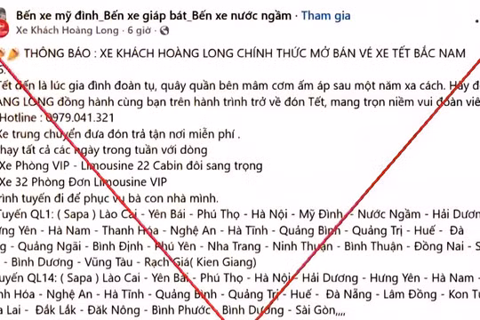 Giả mạo nhiều nhà xe, nhóm đối tượng chiếm đoạt hàng trăm triệu đồng từ tiền cọc vé