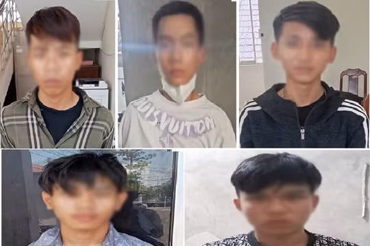 Bắt nhóm "cướp nhí" gây 10 vụ cướp trong 8 ngày tại Đồng Tháp