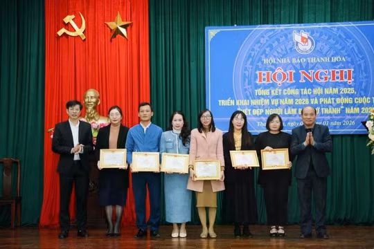 Hội Nhà báo Thanh Hóa phát động cuộc thi ảnh 'Nét đẹp Người làm báo xứ Thanh' năm 2026