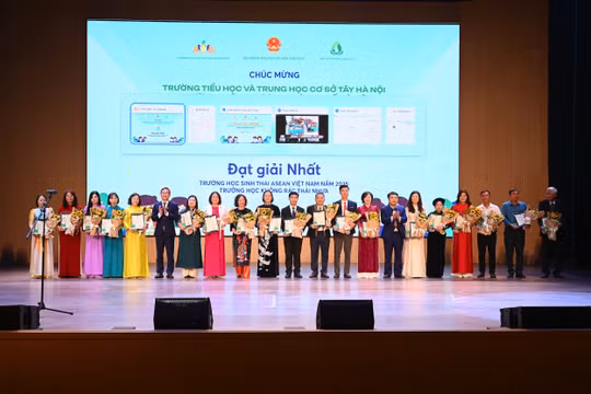 Vinh danh những “ngôi trường xanh” tiêu biểu năm 2025