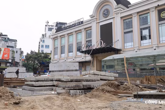 Các công trình chống ngập “chạy đua” trước mùa mưa