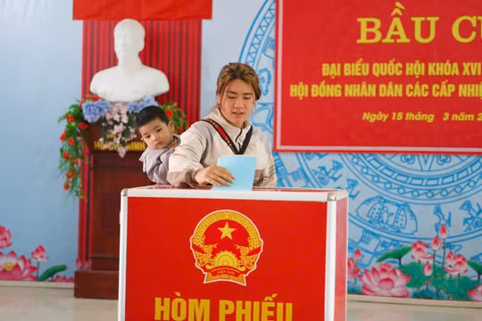 100% cử tri đi bầu cử: 4 xã miền núi Phú Thọ hoàn thành việc bỏ phiếu sớm