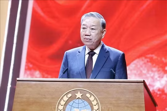 Tổng Bí thư dự Lễ kỷ niệm 80 năm Ngày truyền thống Lực lượng Tình báo CAND